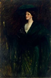 A smaragdhölgy, kb. 1896-1900