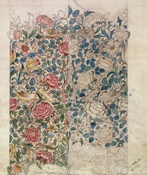 "Rózsa" tapéta design