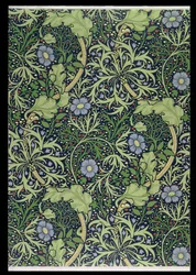 Hínáros tapétatervezés, nyomta: John Henry Dearle (1860-1932), 1901 (tapéta)