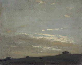 Az ezüst naplemente, 1909-1910.