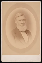 Asa Gray portréja 1810-1888, 1876 előtt.