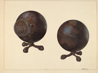 A Globe Érmebank, c. 1938.