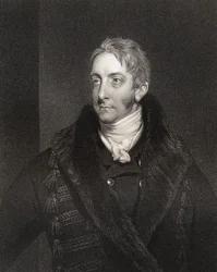 Cropley Ashley Cooper, Shaftesbury 6. grófja, vésette W. Holl (1807-71), a National Portrait Gallery IV. kötetéből, megjelent 1835 körül