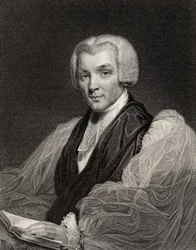 William Howley, W. Holl metszete, a National Portrait Gallery II. kötetéből, 1835 körül megjelent (litho)