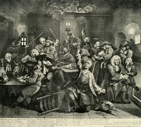 Szerencsejáték a Whites Clubban, 1734, 1925.