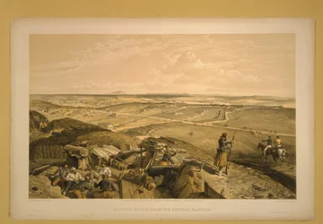 A Bastion du Mat, Szevasztopol, 1855