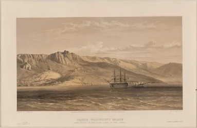 Kilátás a Voroncov-palotára, 1855