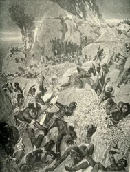 „A Matabele Raid in Mashonaland”, 1900.