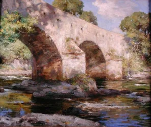 Dee hídja, Galloway, nyár (olaj, vászon)