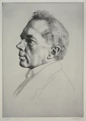 Campbell Dodgson, profil balra
