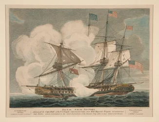 Signal Naval Victory Achieved, Constitution and Guerri?re