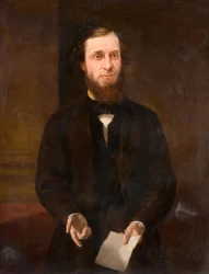 Edwin Yates portréja, 19. század.