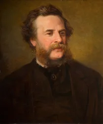 Joseph Moore (1817-1892) portréja, 1870.