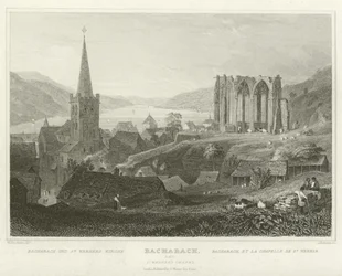 Bacharach és a Szent Werner-kápolna