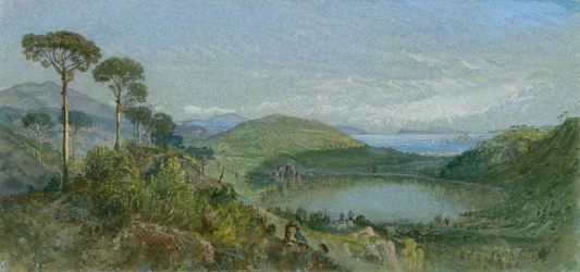 Avernus-tó, kb. 1867-70.