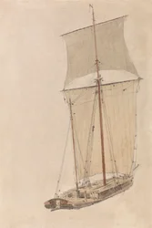 A "Barát" vitorlás Upton-on-Severnben