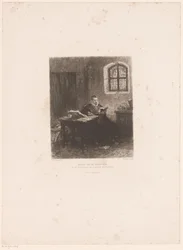 Philip van Marnix van Sint-Aldegonde börtönben Marnix van St. Aldegonde, a zsoltárok fordítása a börtönben (cím a tárgyon)