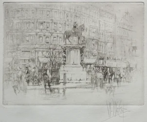 Charing Cross: I. Károly szobra