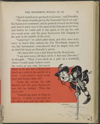 Illusztráció Lyman Frank Baum "Óz, a csodálatos varázsló" című művéből.