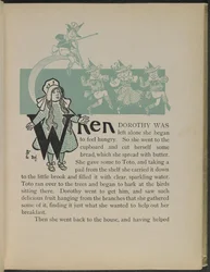 Illusztráció Lyman Frank Baum "Óz, a csodálatos varázsló" című művéből.