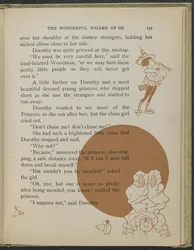 Illusztráció Lyman Frank Baum "Óz, a csodálatos varázsló" című művéből.