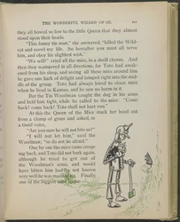 Illusztráció Lyman Frank Baum "Óz, a csodálatos varázsló" című művéből.
