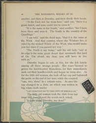 Illusztráció Lyman Frank Baum "Óz, a csodálatos varázsló" című művéből.