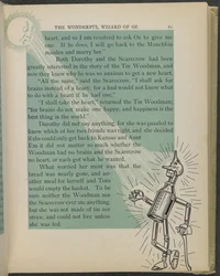 Illusztráció Lyman Frank Baum "Óz, a csodálatos varázsló" című művéből.