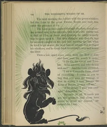 Illusztráció Lyman Frank Baum "Óz, a csodálatos varázsló" című művéből.