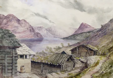 Romsdal-fjord, 1850