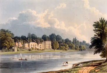Pápa villája Twickenhamban, 1828
