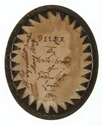 William Tyrwhitt-Drake kapitány (később alezredes) (1785-1848), Royal Horse Guards, 1809. május (miniatűr elefántcsonton)