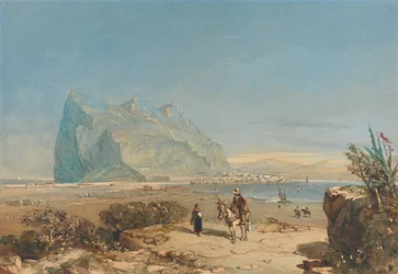 Kilátás Gibraltárra