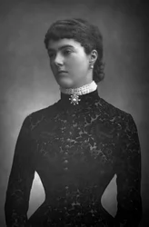 Georgiana, Dudley grófnője, 1890.