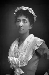 Marion Terry (1852-1930), angol színésznő, 1893.