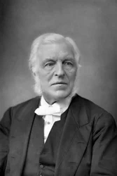 Henry Allon tiszteletes 1818-1892, angol nonkonformista isteni, 1890.