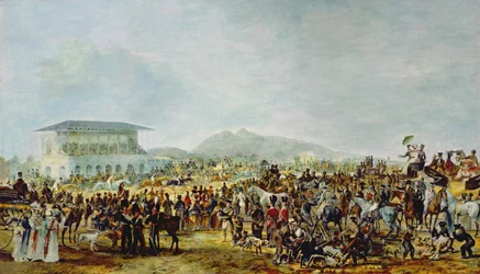 A Musselburgh Races kilátása