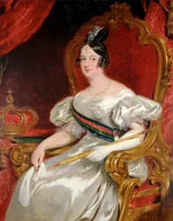 II. Mária portugál királyné portréja