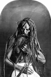 Byraghy, "The Costumes and People of India" című művéből, 1860 körül.