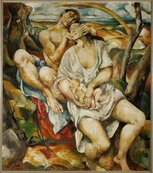 Család (olaj, vászon)