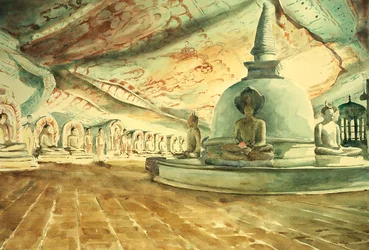 745 Dambulla, A király kamrája