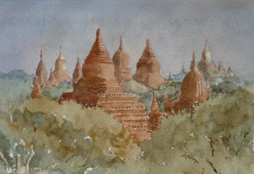 941 Bagan napkelte, Ananda felé