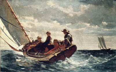 Breezing Up (A Fair Wind) – 1876 – 61,5 × 97 cm – olaj, vászon