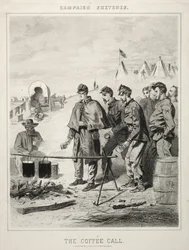 Kampányvázlatok: The Coffee Call, 1863.