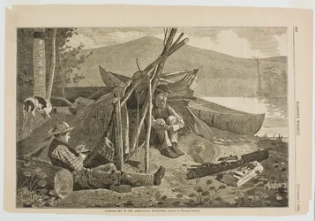 Kempingezés az Adirondack-hegységben
