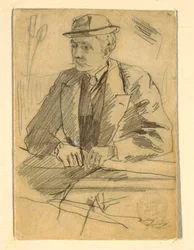 Rajzolás
Rajz, Férfi portré, 1869