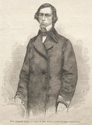 Hon. Charles Hale, a képviselőház elnöke, Massachusetts törvényhozása, 1859.