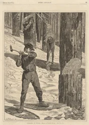Fakitermelés télen, minden szombaton, 1871. január 28-tól