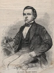 Paul Morphy, a sakkbajnok, 1859.