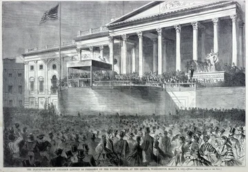 Abraham Lincoln elnöki beiktatása, a Harper